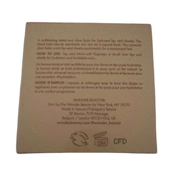 Wander Beauty Double Date Lip & Cheek Duo NIB - Picture 4 of 4